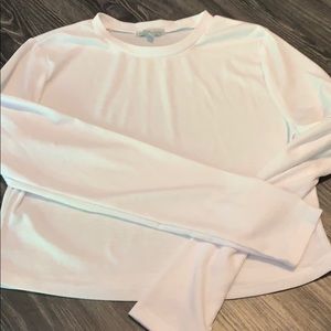 Long sleeve crop top